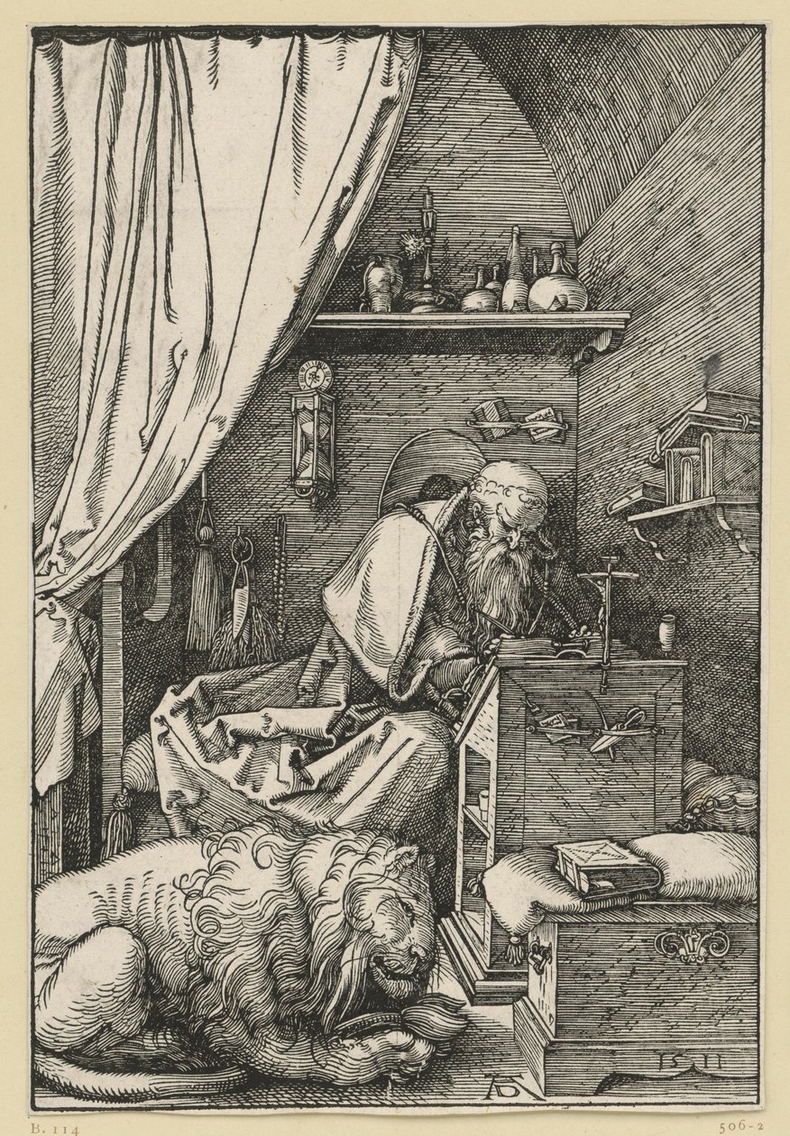 Saint Jerome in His Cell by Albrecht Dürer