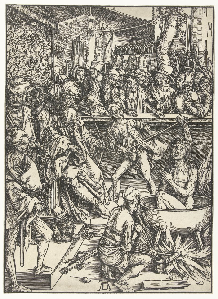 The Martyrdom of Saint John the Evangelist by Albrecht Dürer