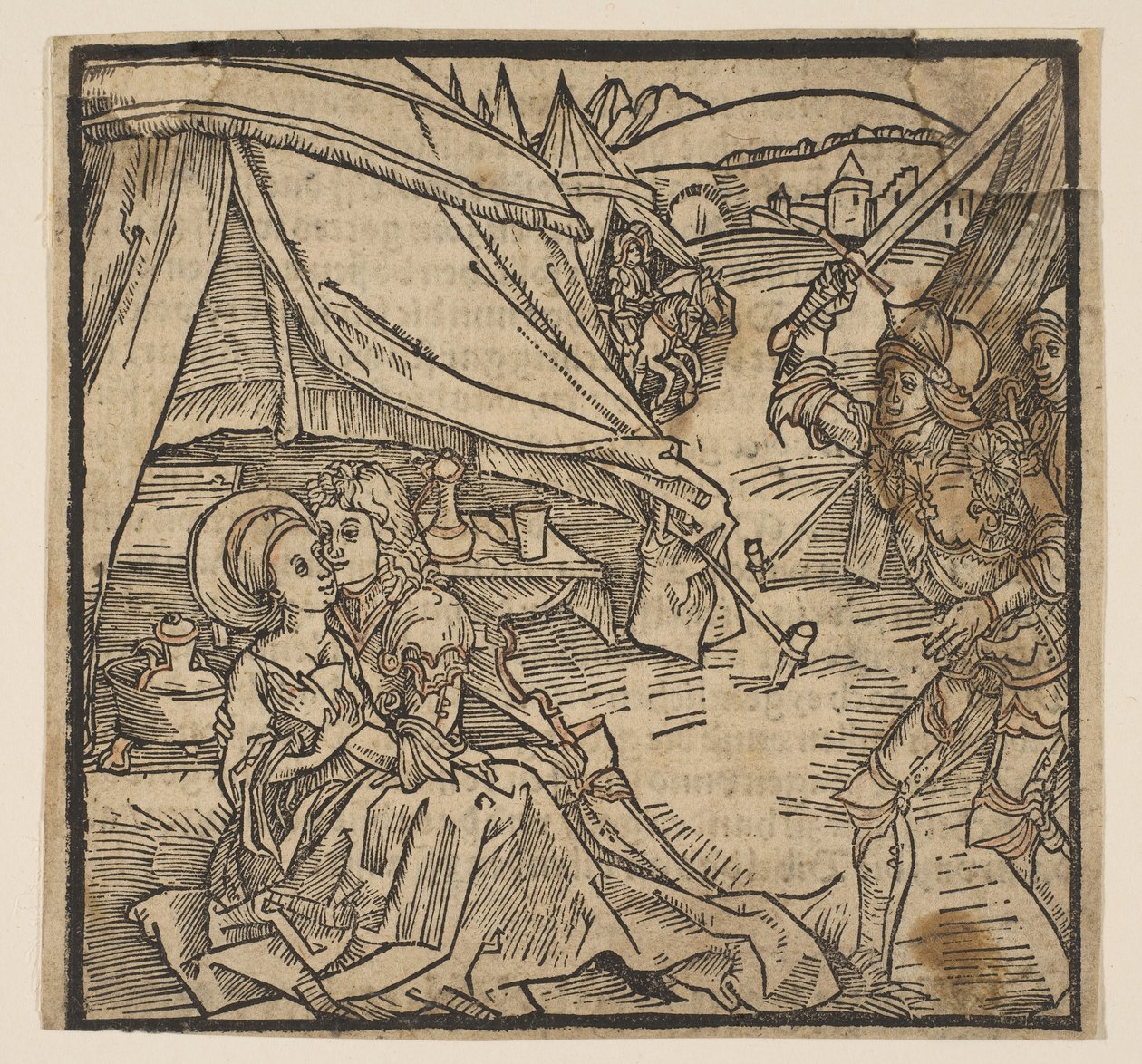 Illustration from the Ritter von Turn by Albrecht Dürer
