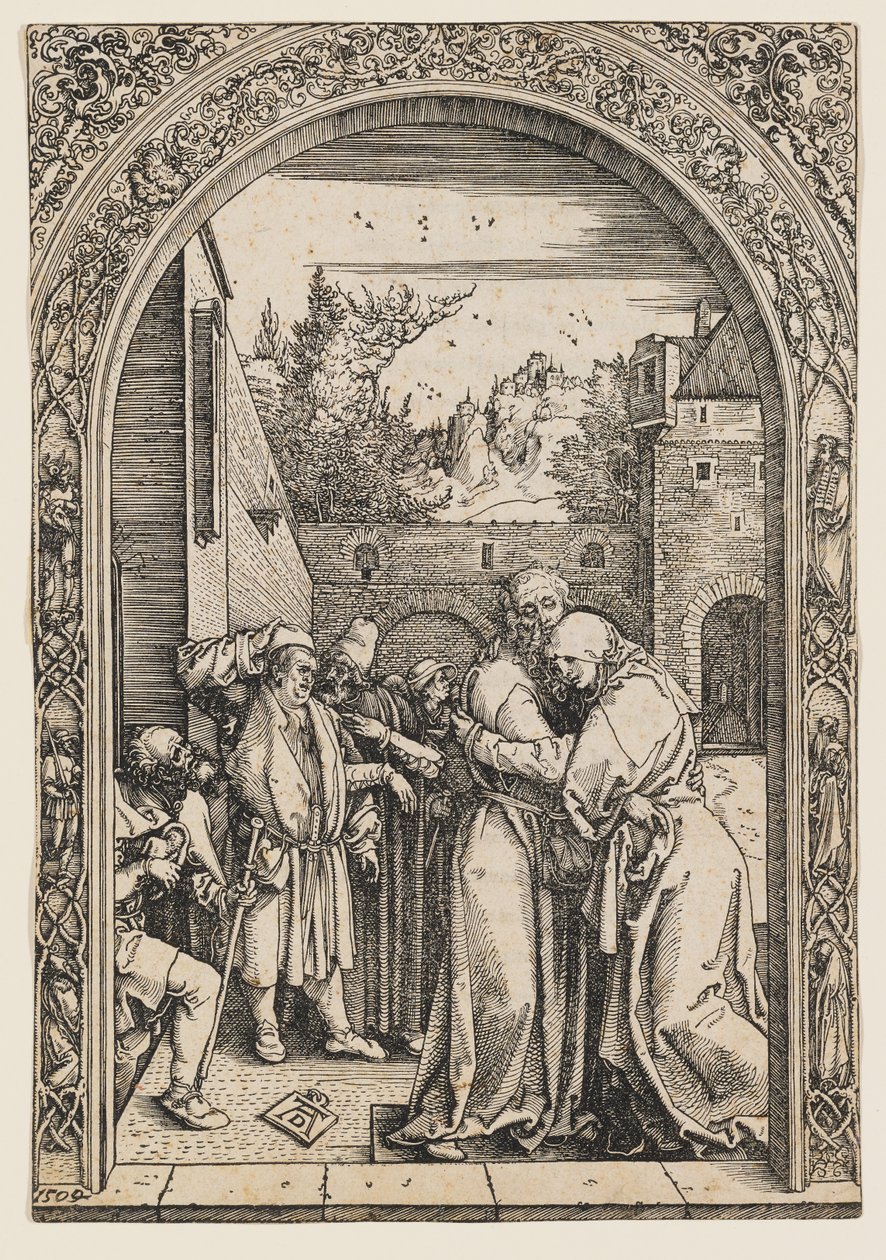 Joachim and Anna at the Golden Gate by Albrecht Dürer