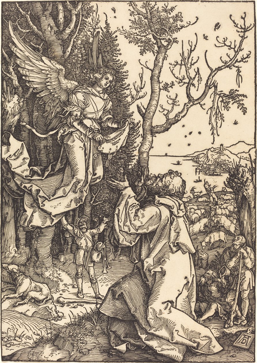 Joachim and the Angel by Albrecht Dürer