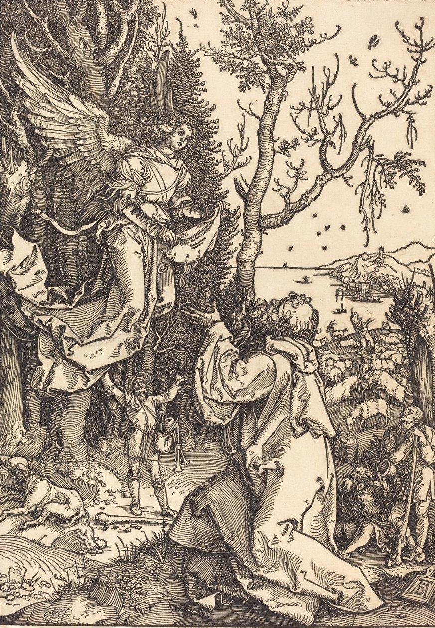 Joachim and the Angel, c. 1504 by Albrecht Dürer