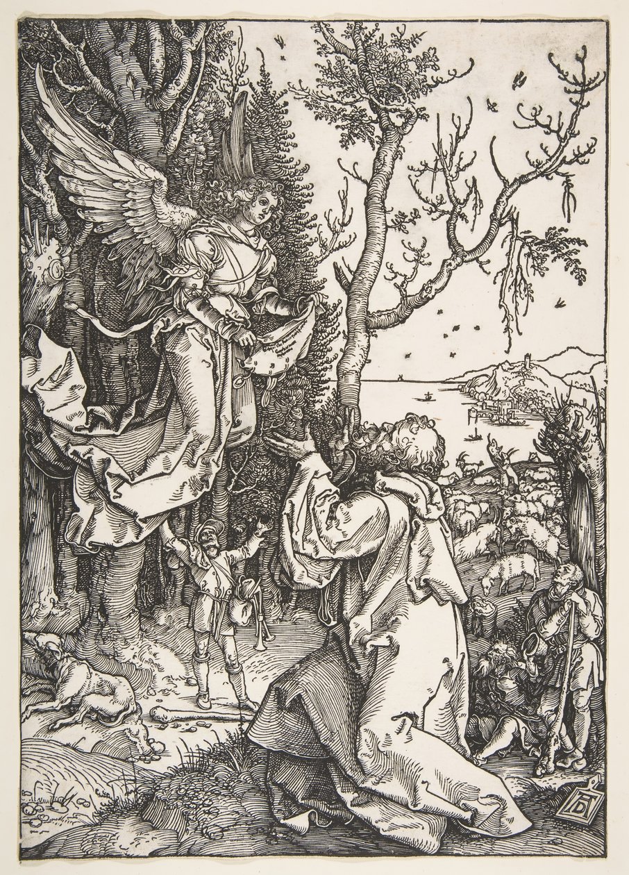 Joachim and the Angel, from The Life of the Virgin by Albrecht Dürer