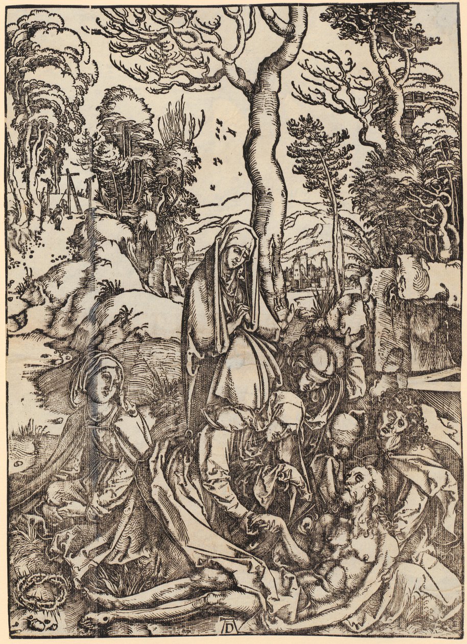 John Before God the Father and the Elders, II. Figure, Sheet 4 of the Series 