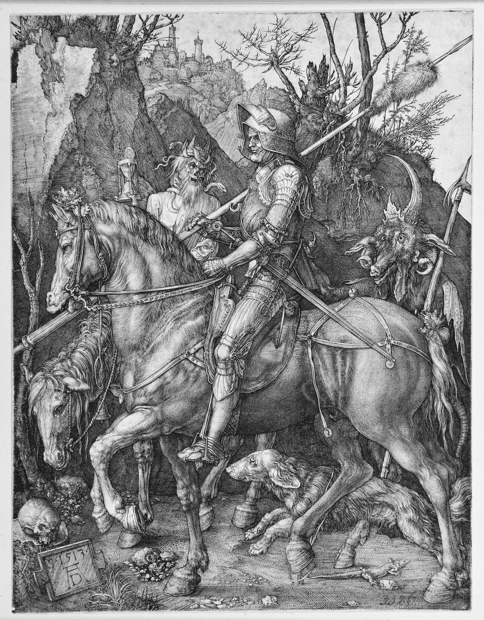 Knight, Death, and the Devil by Albrecht Dürer