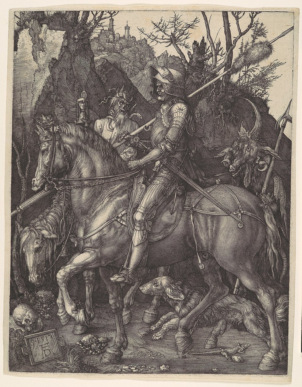 Knight, Death, and the Devil by Albrecht Dürer