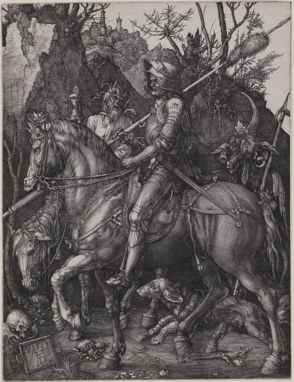 Knight, Death, and the Devil by Albrecht Dürer