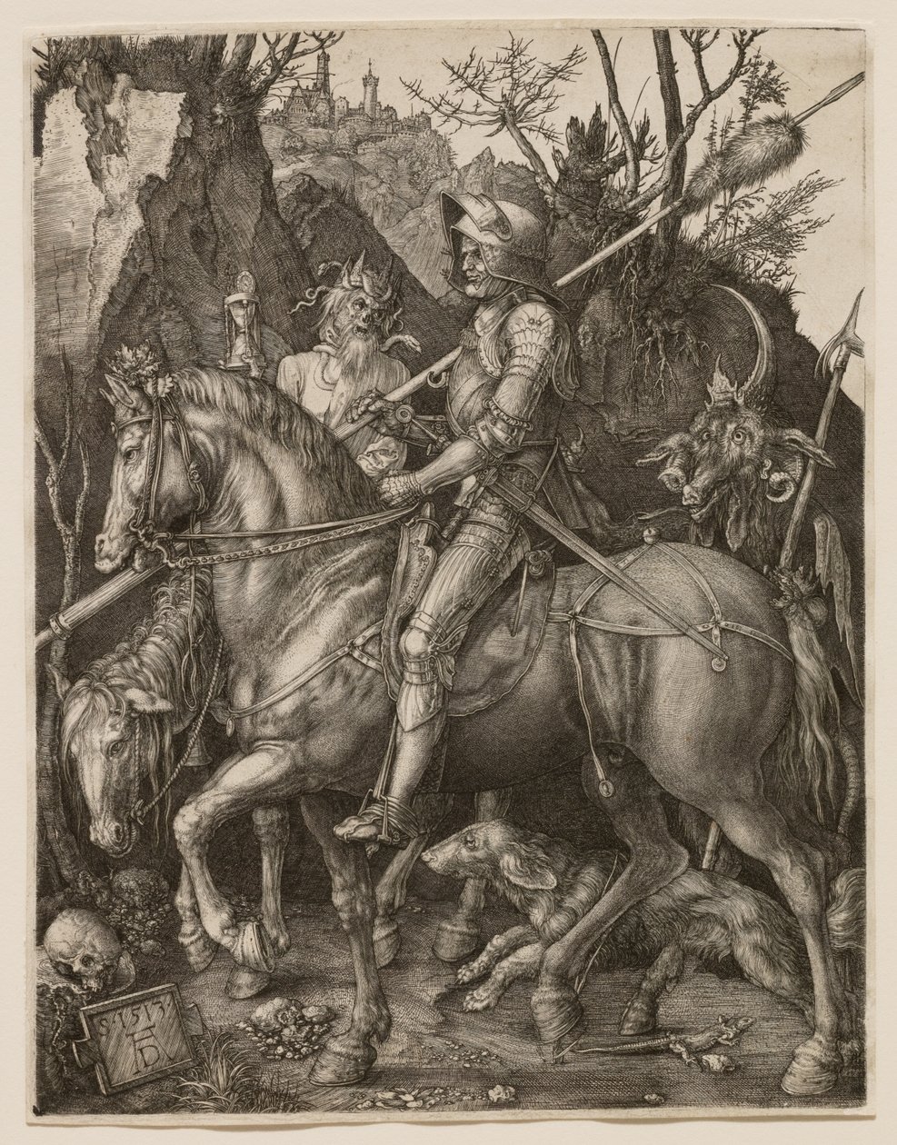 Knight, Death and the Devil by Albrecht Dürer