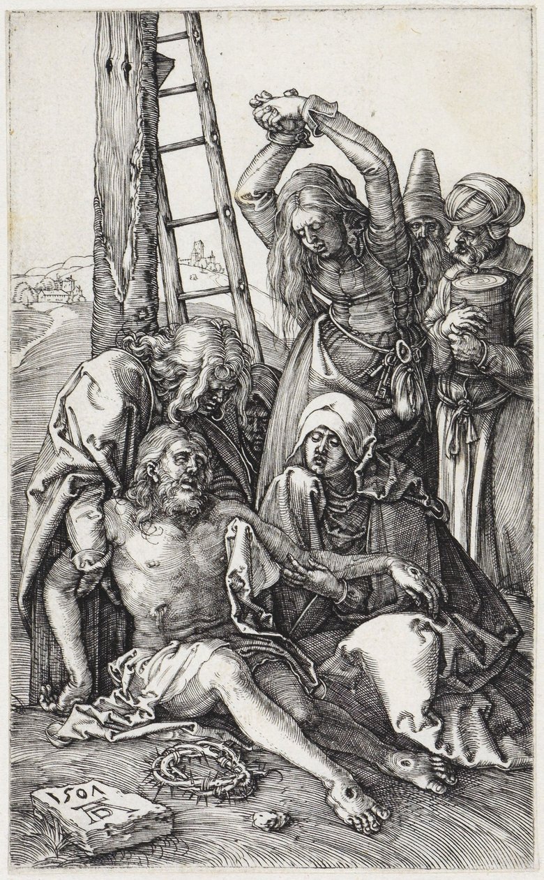 Descent from the Cross and Lamentation of Christ by Albrecht Dürer
