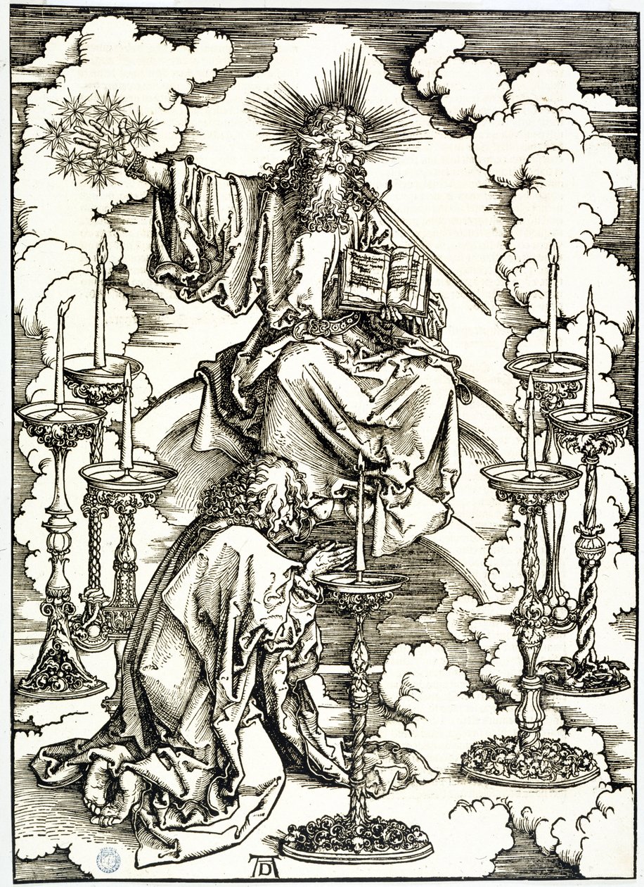 The Apocalypse (Latin Edition): The Vision of the Seven Candlesticks (Bartsch 62) by Albrecht Dürer