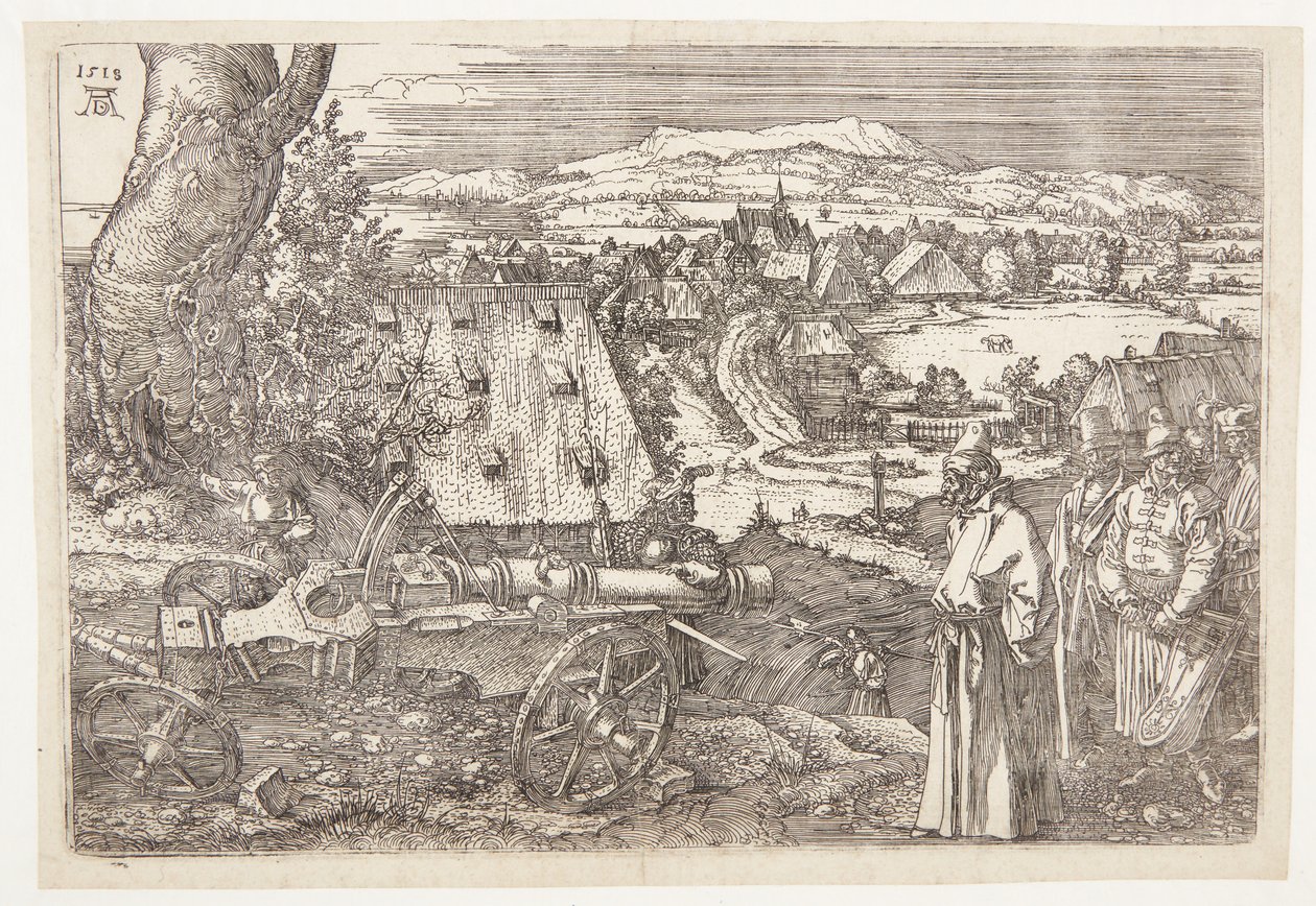 Landscape with Cannon by Albrecht Dürer