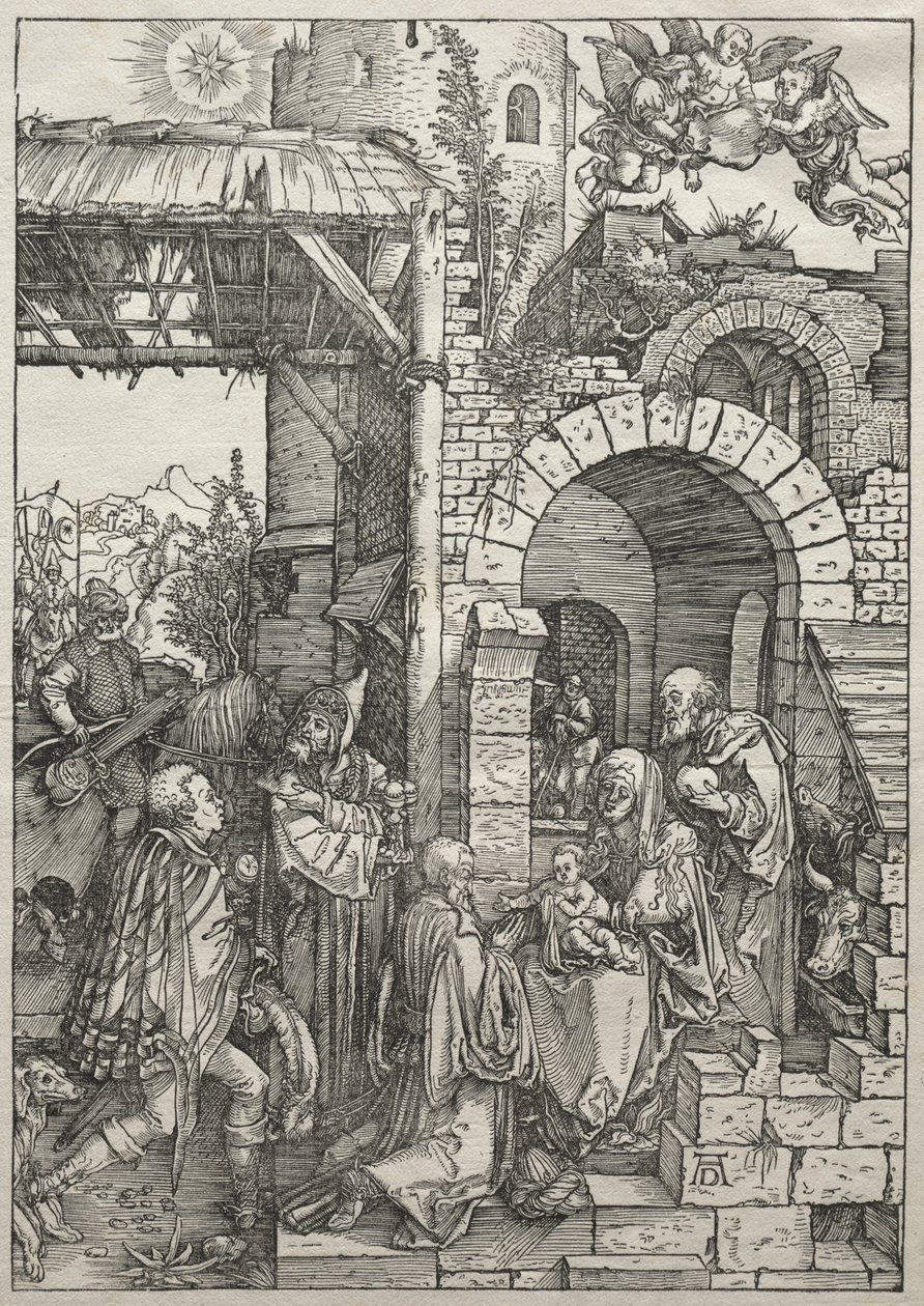Life of the Virgin: Adoration of the Magi by Albrecht Dürer
