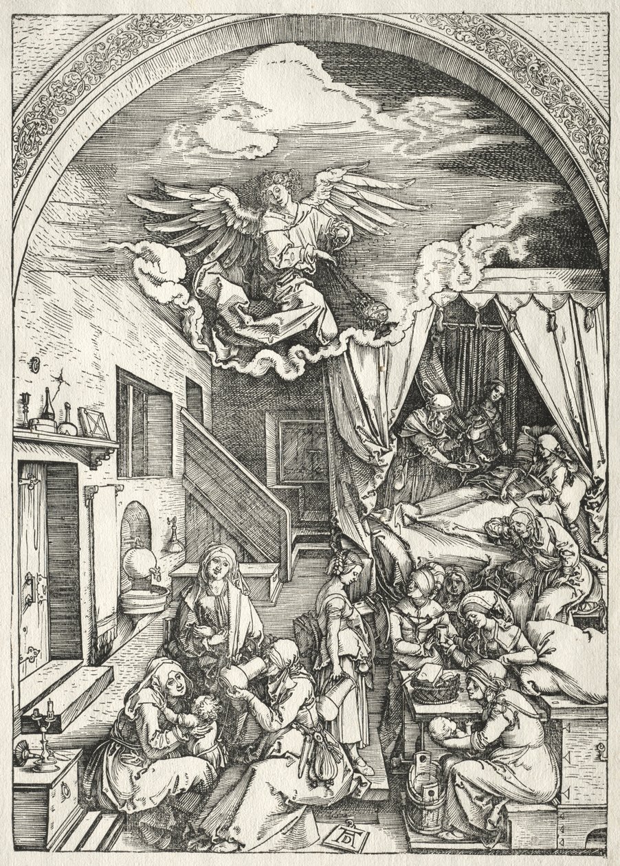 Life of the Virgin: Nativity of the Virgin by Albrecht Dürer