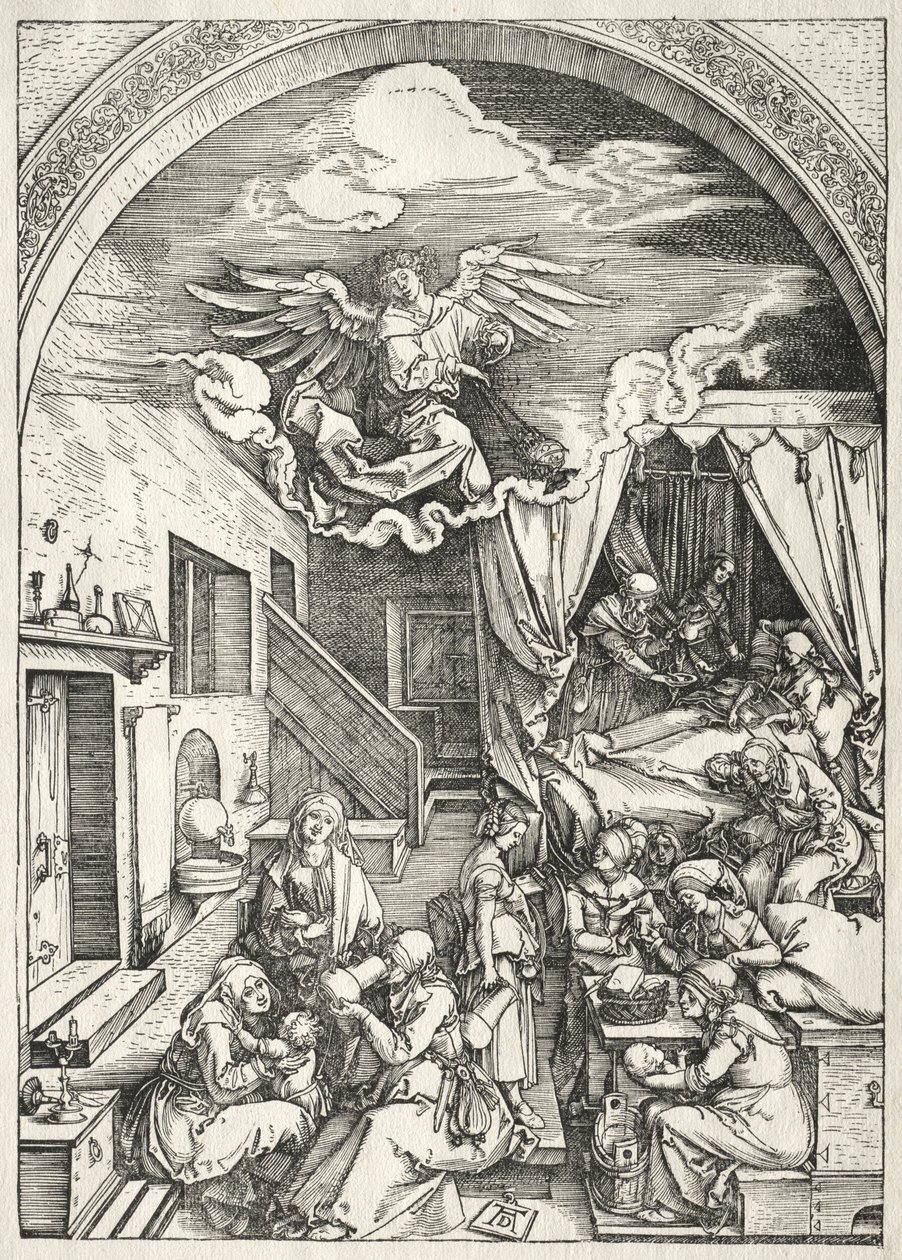 Life of the Virgin: Nativity of the Virgin, 1504-1505 by Albrecht Dürer