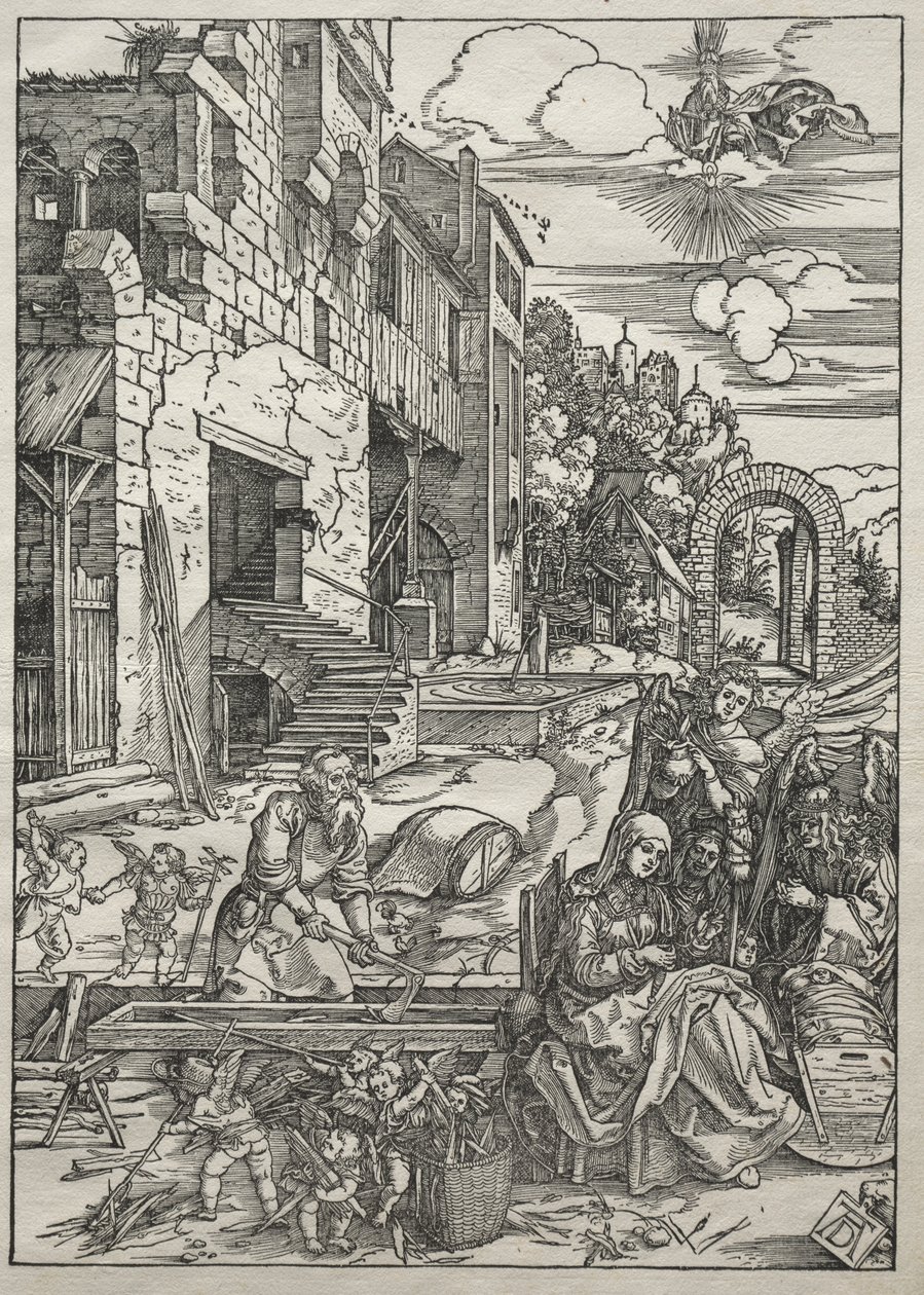 Life of the Virgin: The Rest in Egypt by Albrecht Dürer