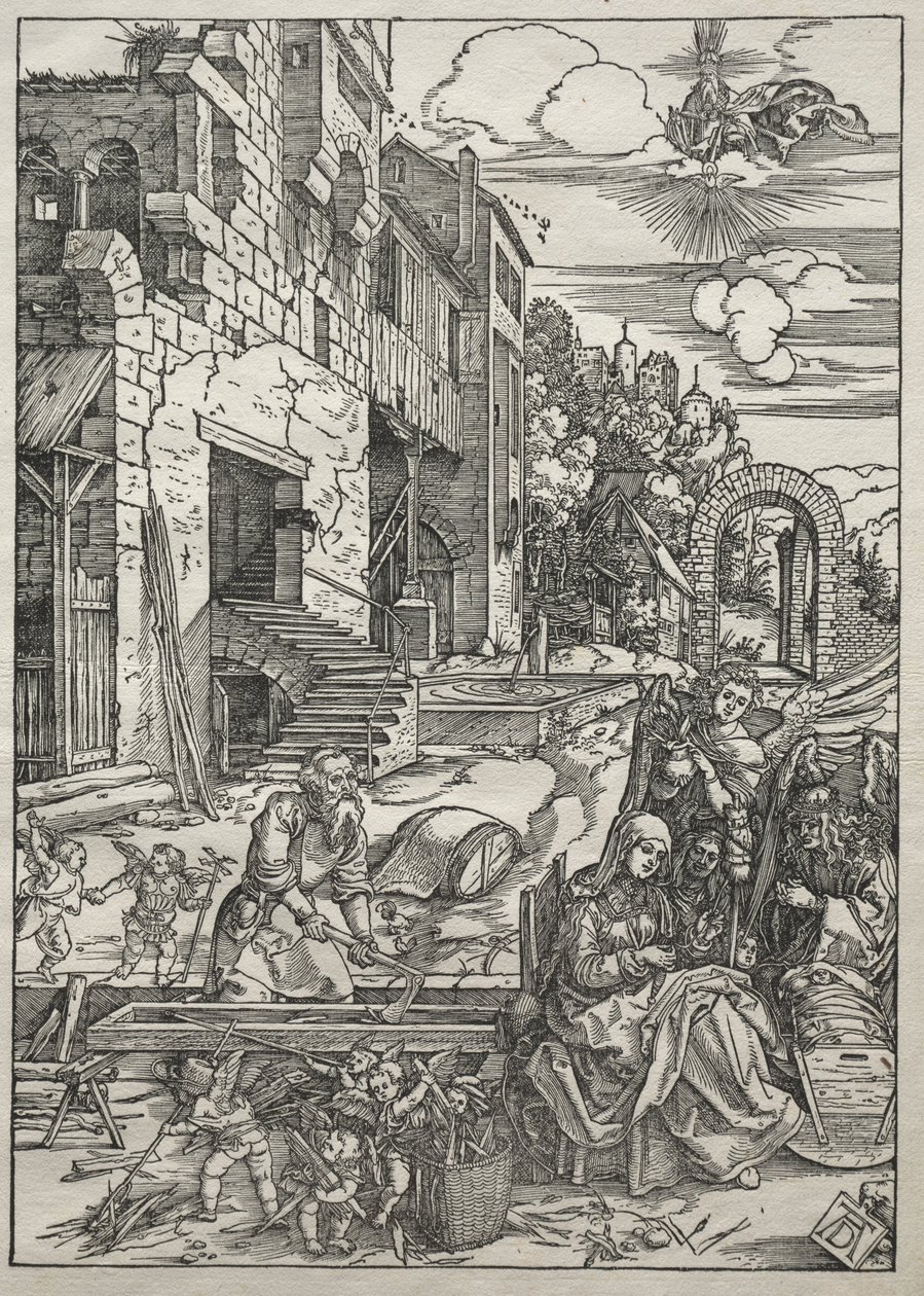 Life of the Virgin: The Rest in Egypt by Albrecht Dürer