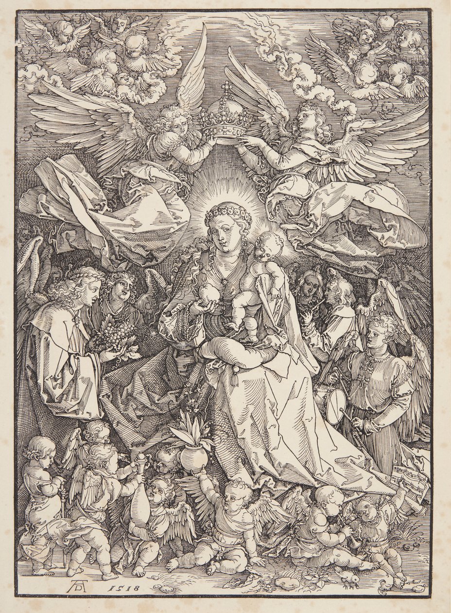 Madonna Queen of Angels by Albrecht Dürer