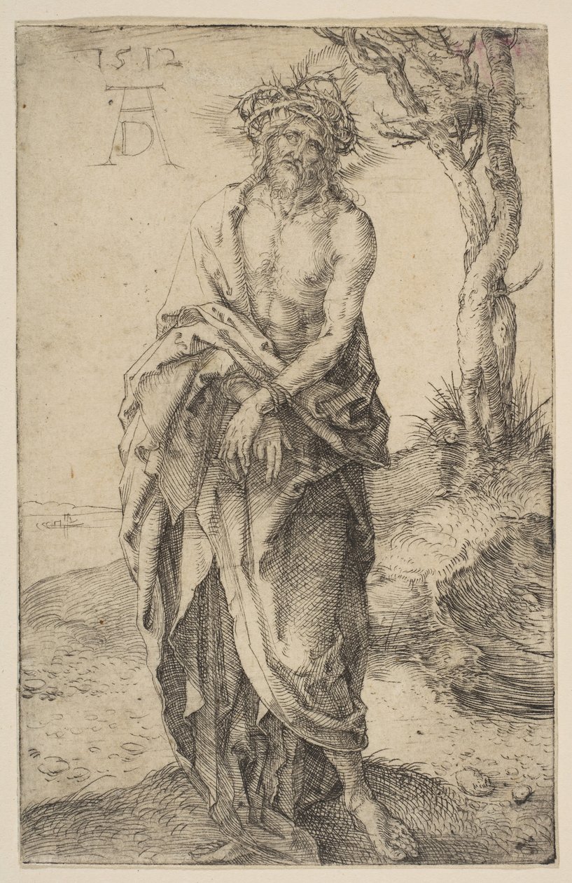 Man of Sorrows with Hands Bound by Albrecht Dürer