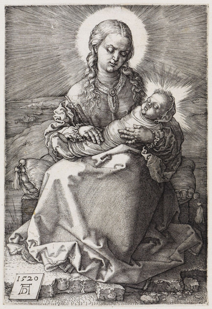 Mary with the Swaddled Child by Albrecht Dürer