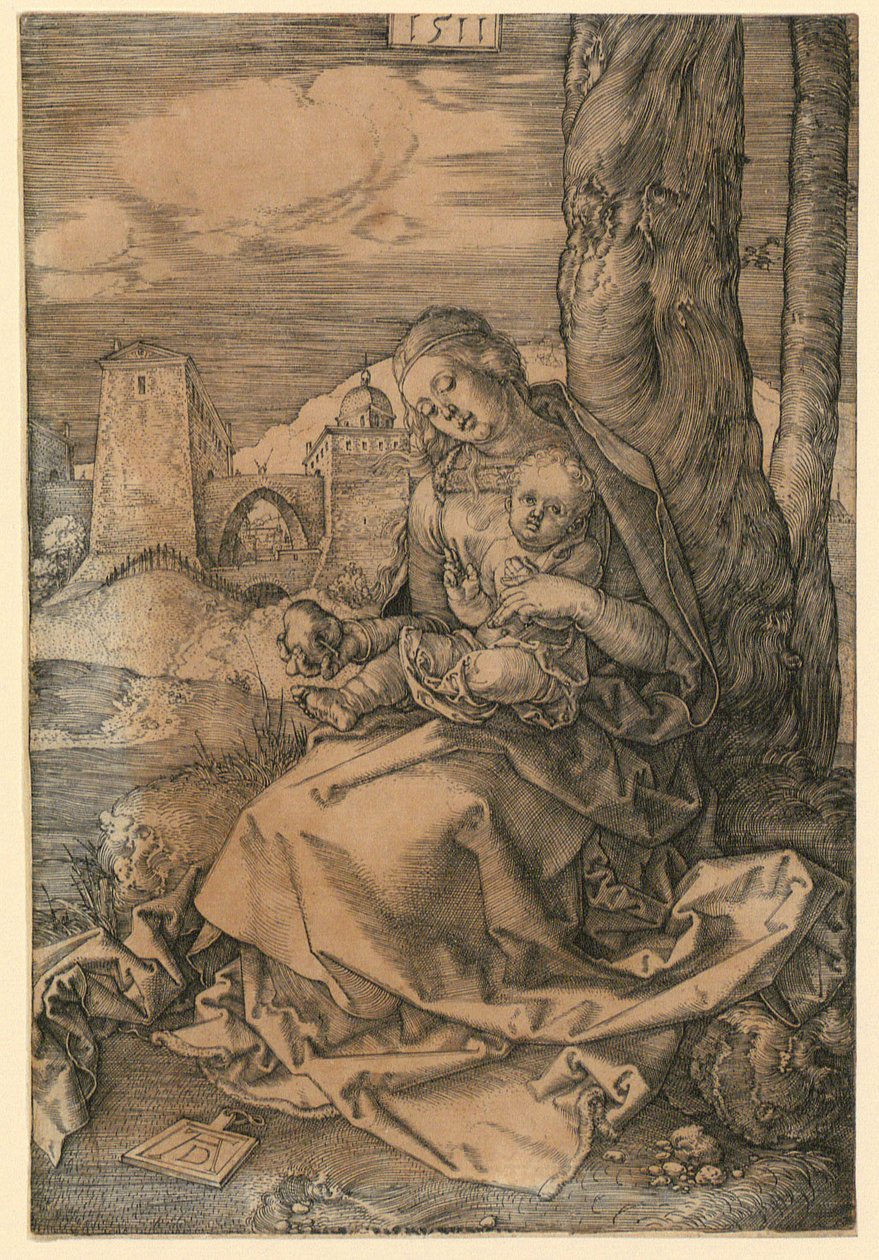 Mary with the Pear by Albrecht Dürer