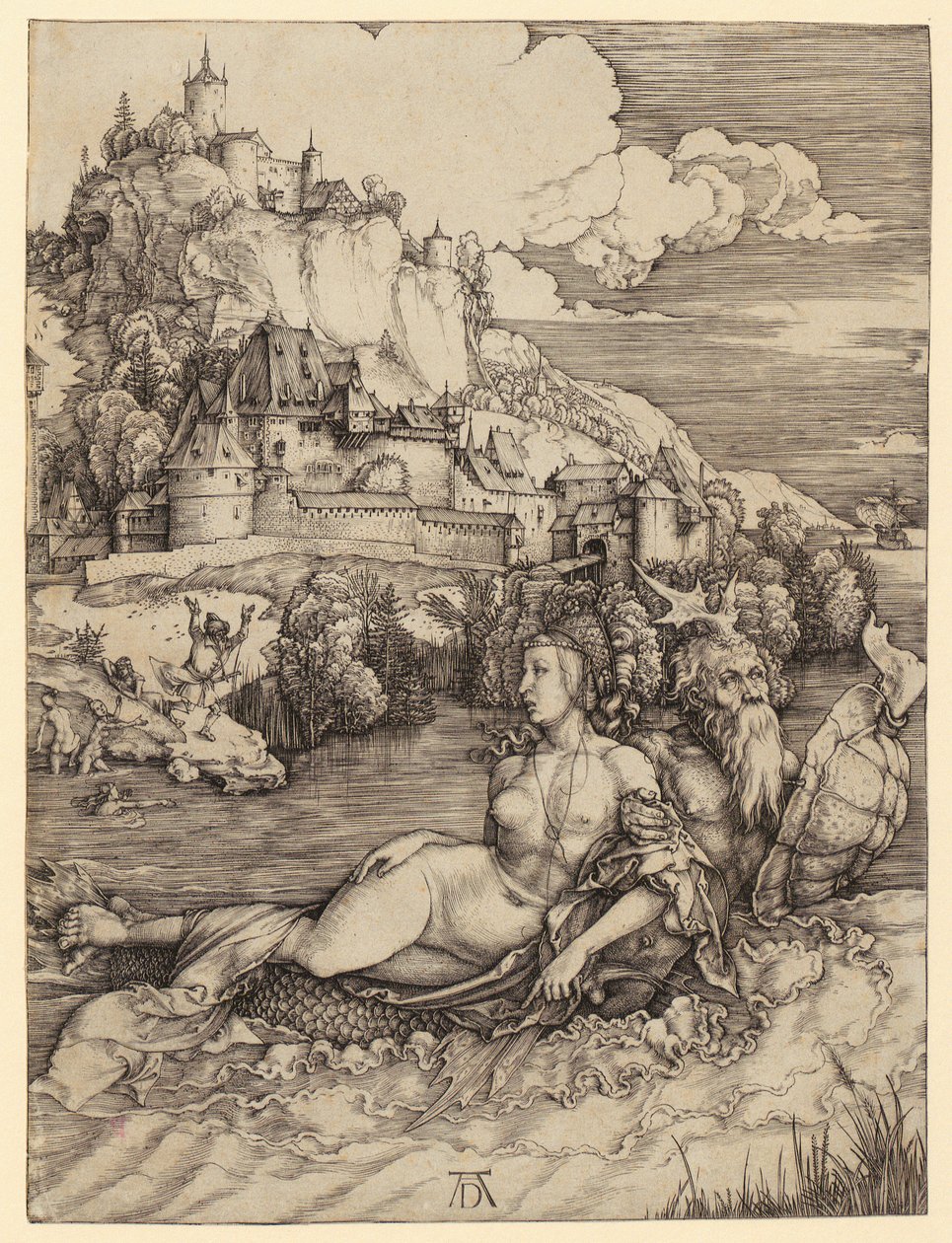 Mary with the Monkey by Albrecht Dürer