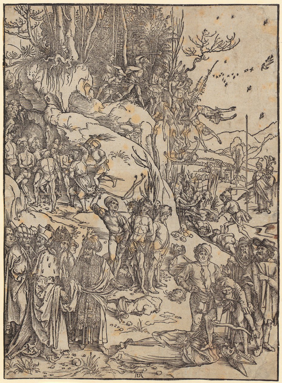 Martyrdom of the Ten Thousand by Albrecht Dürer
