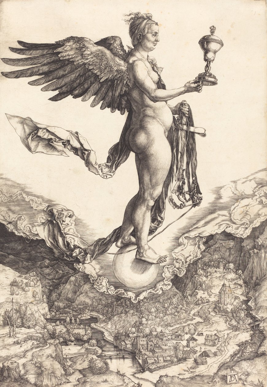 Nemesis The Great Fortune by Albrecht Dürer