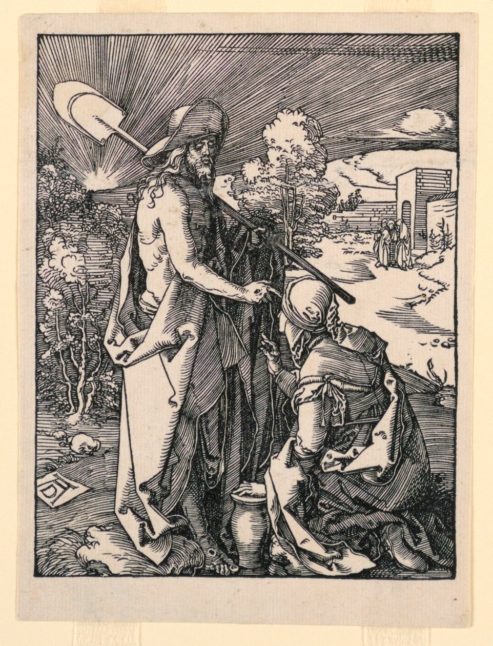 Noli me Tangere (Christ Appearing to Mary Magdalen), from The Little Passion Series by Albrecht Dürer