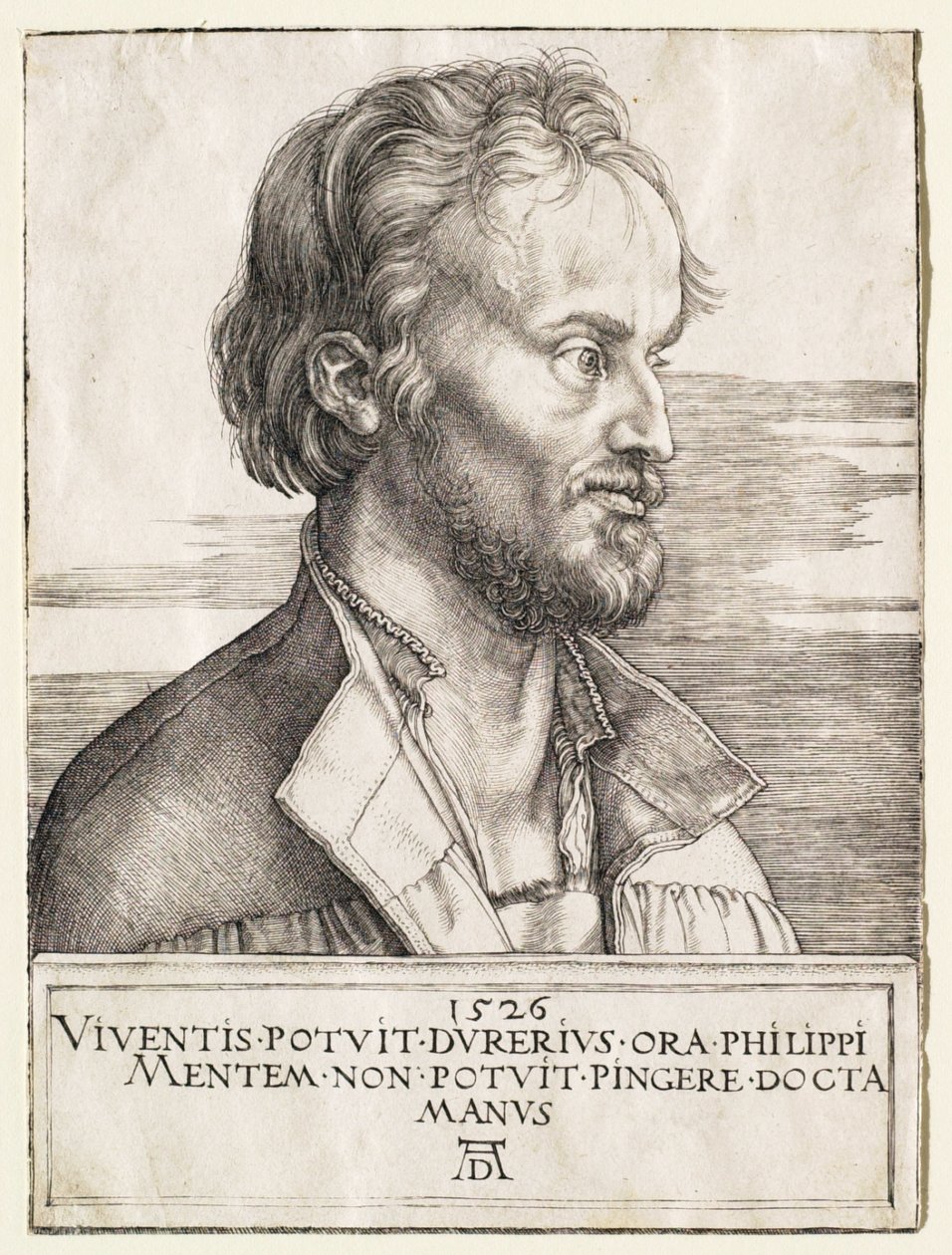 Philipp Melanchthon by Albrecht Dürer