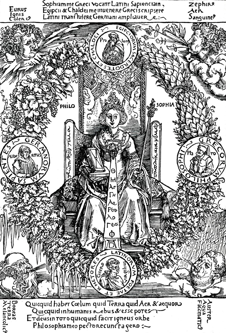 Philosophia by Albrecht Dürer