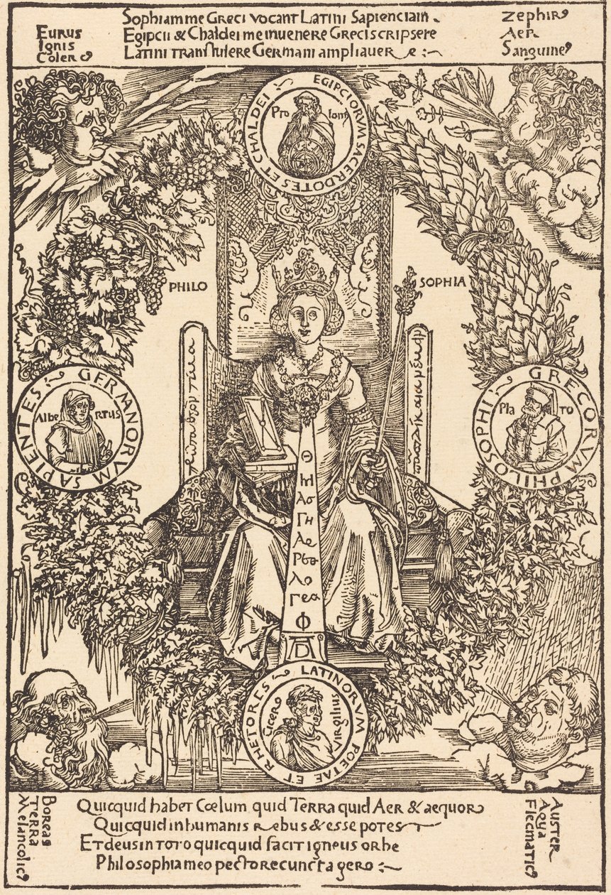 Philosophy by Albrecht Dürer