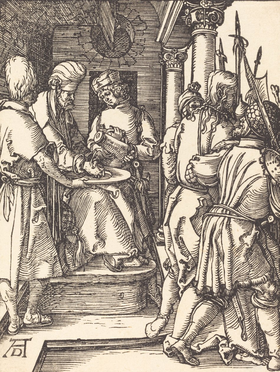Pilate Washing His Hands by Albrecht Dürer