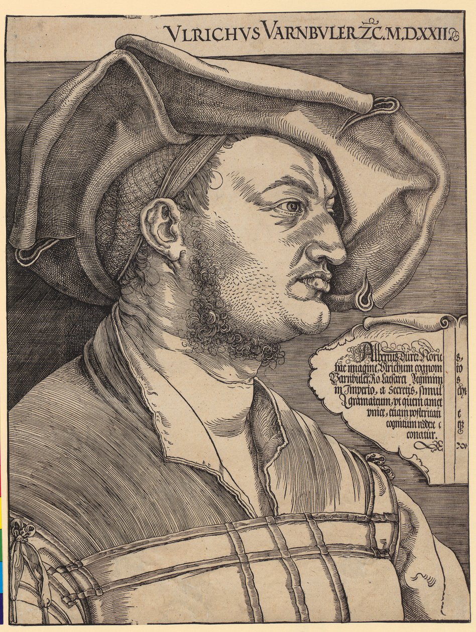 Portrait of Ulrich Varnbüler by Albrecht Dürer