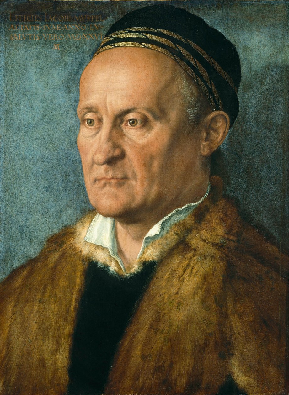 Portrait of Jakob Muffel by Albrecht Dürer