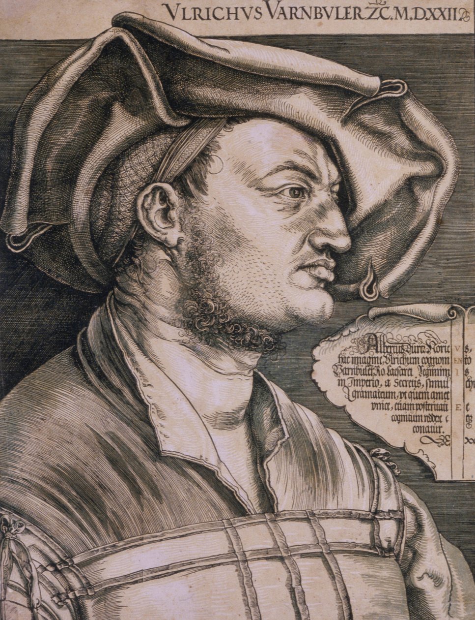 Portrait of Ulrich Varnbüler by Albrecht Dürer