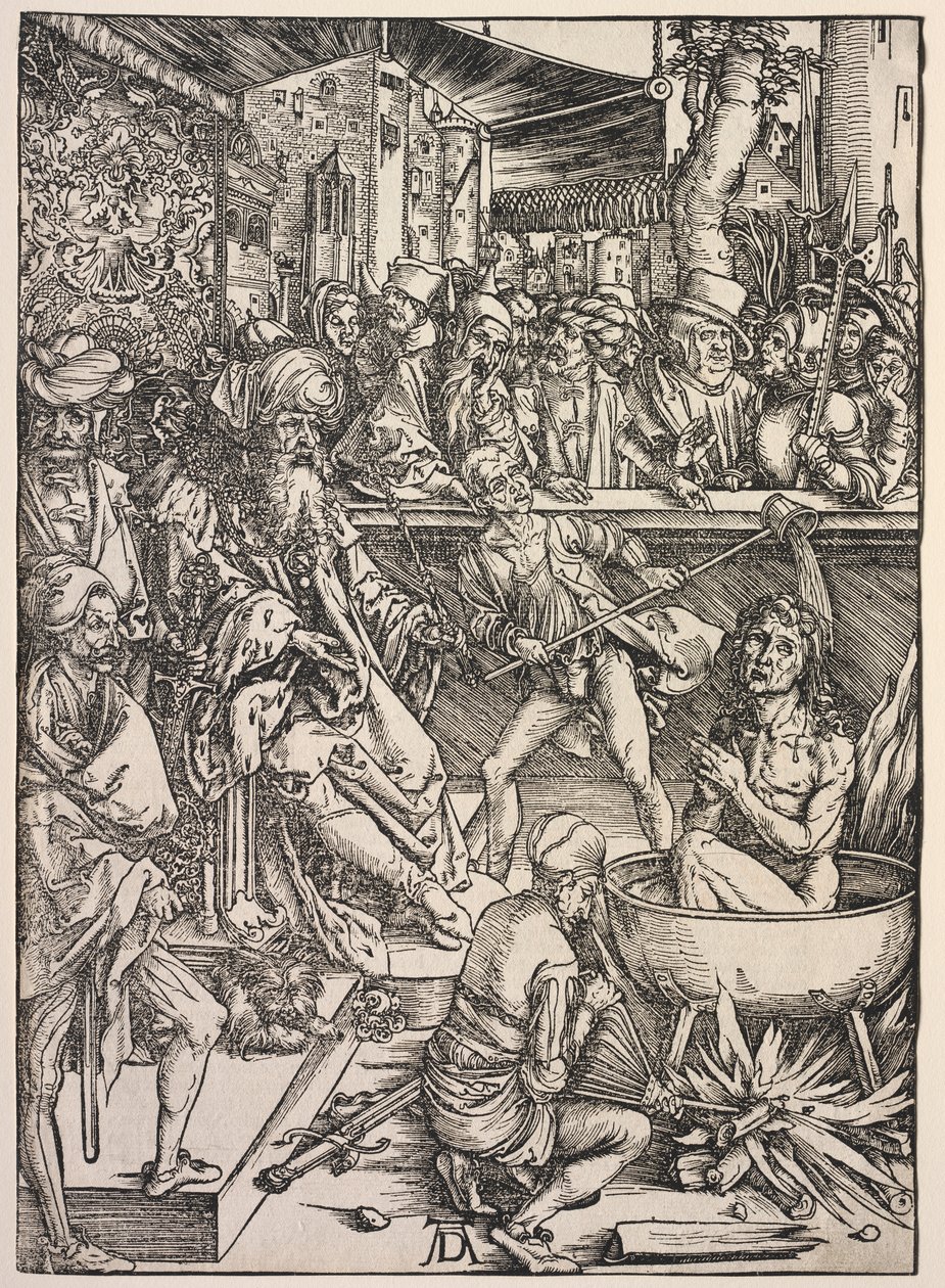 Revelation of St. John: Martyrdom of St. John by Albrecht Dürer