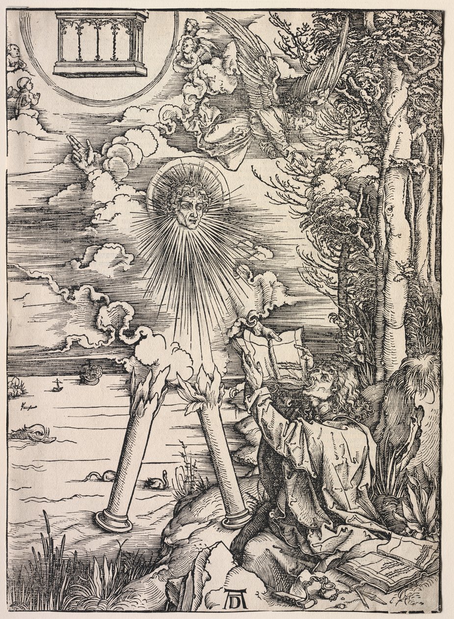 Revelation of St. John: St. John Devouring the Books by Albrecht Dürer