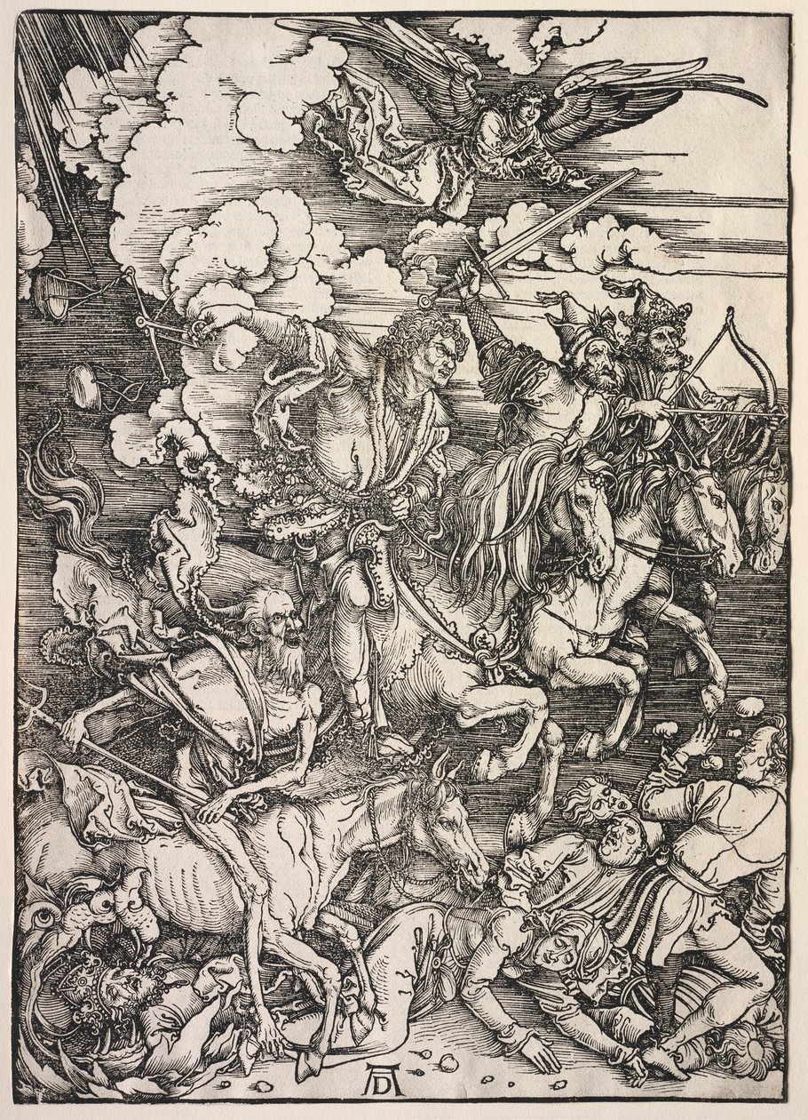 Revelation of St. John: The Four Horsemen by Albrecht Dürer