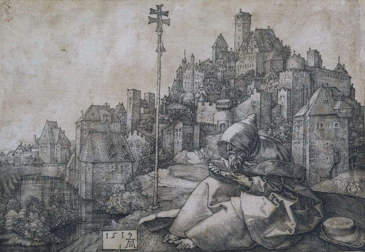 Saint Anthony by Albrecht Dürer