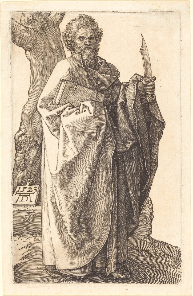 Saint Bartholomew by Albrecht Dürer