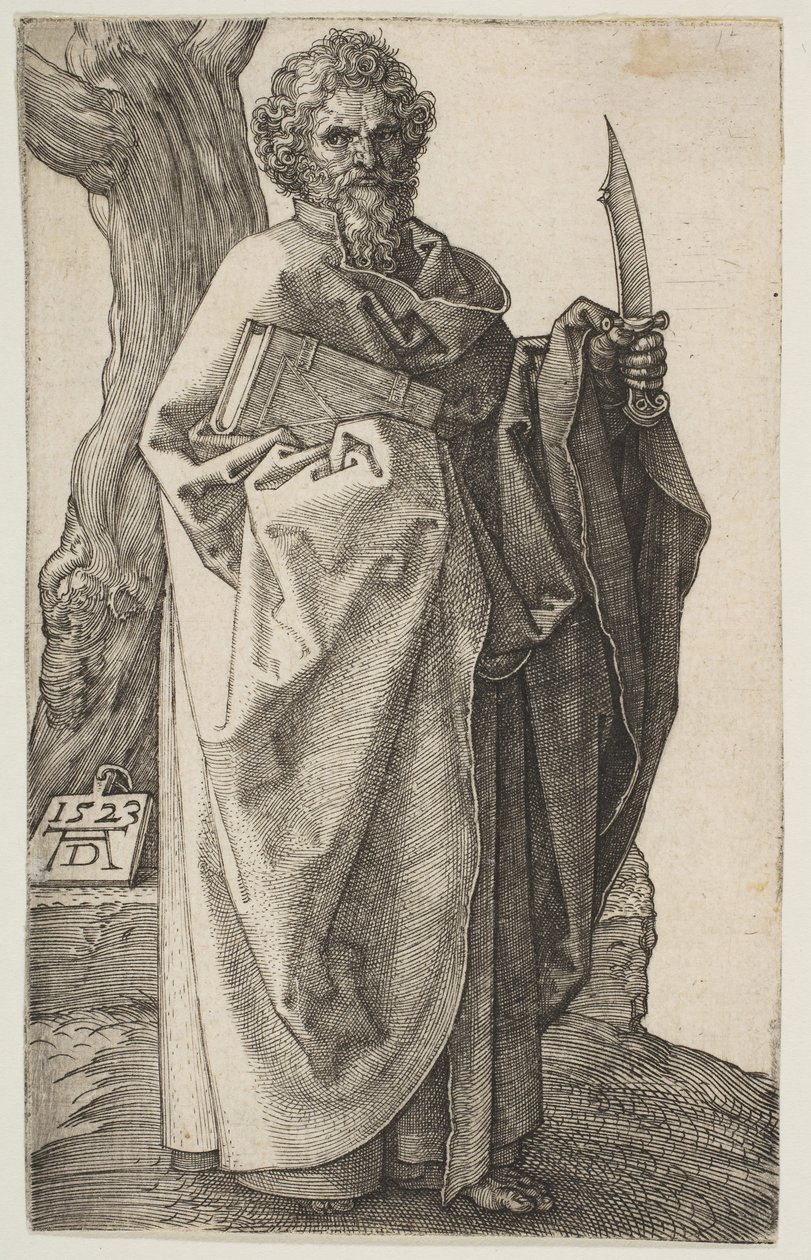 Saint Bartholomew by Albrecht Dürer