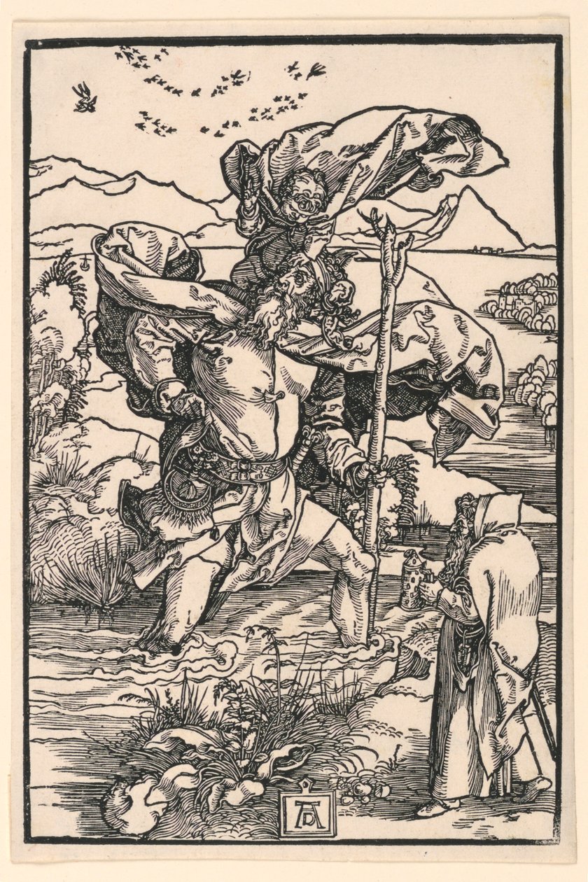 Saint Christopher by Albrecht Dürer