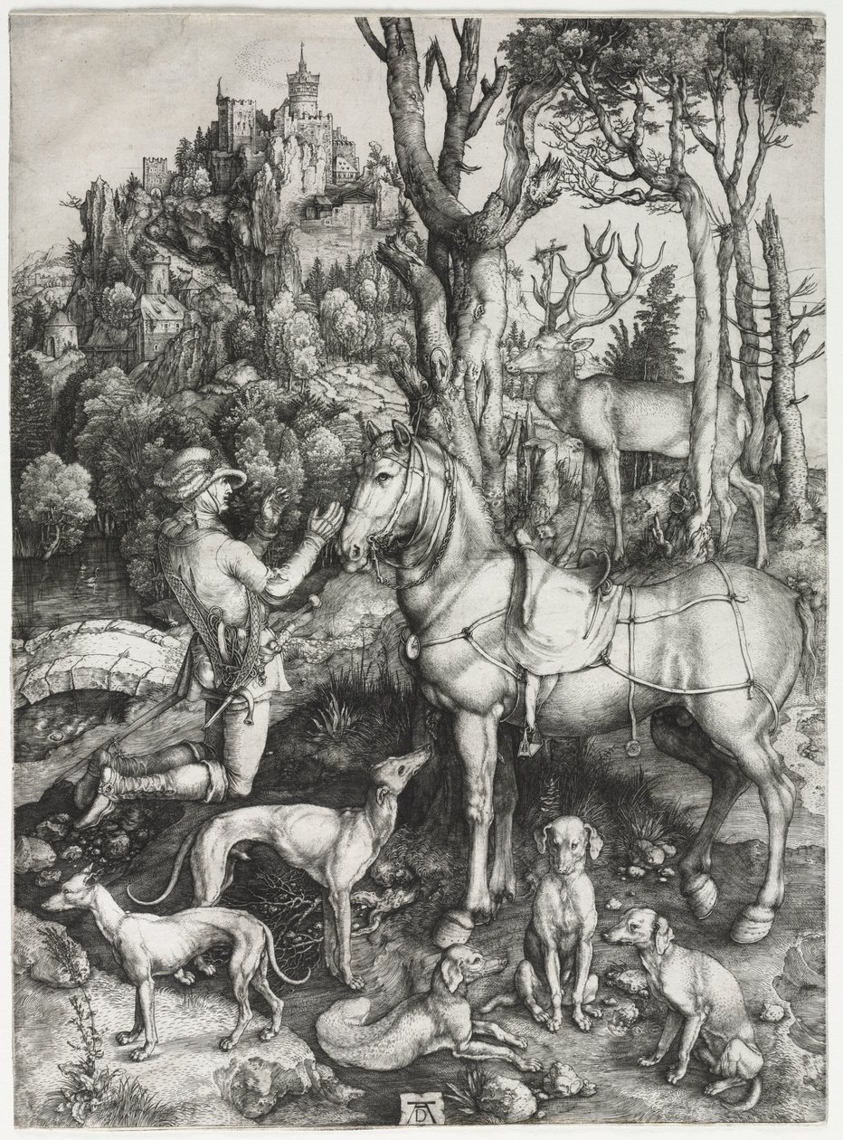 Saint Eustace by Albrecht Dürer