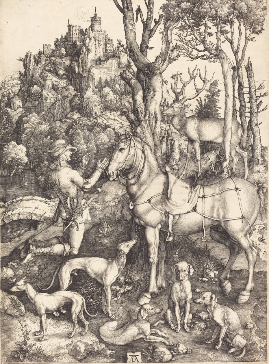 Saint Eustace, c. 1500 by Albrecht Dürer
