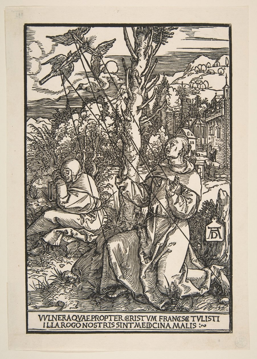 Saint Francis Receiving the Stigmata by Albrecht Dürer