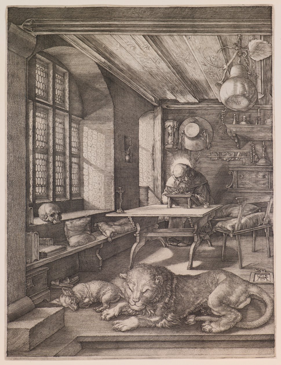 Saint Jerome in His Study by Albrecht Dürer