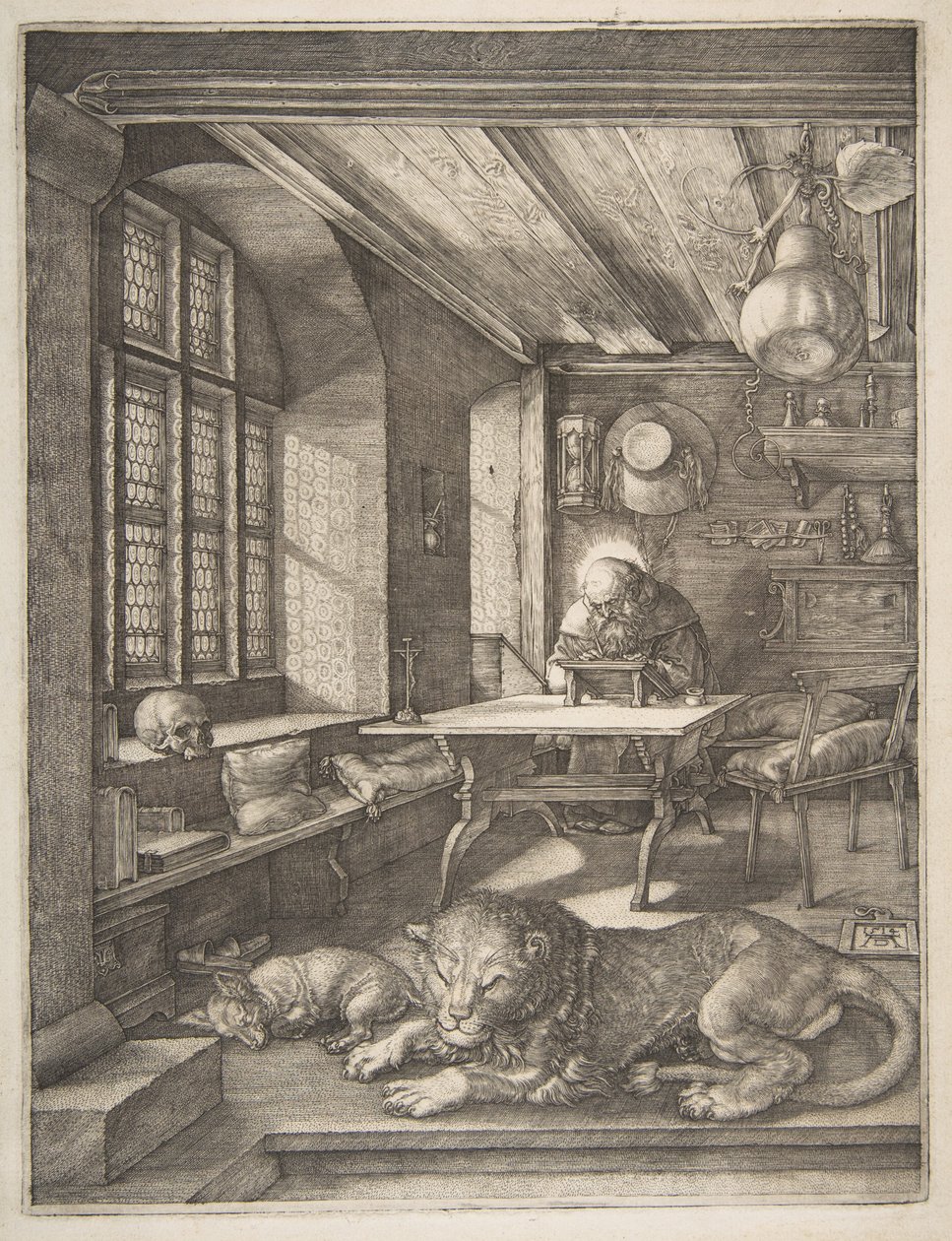 Saint Jerome in His Study by Albrecht Dürer