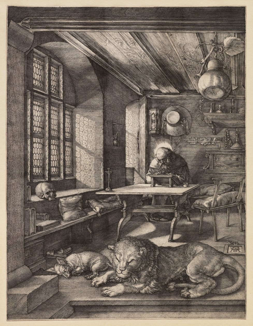 Saint Jerome in His Study by Albrecht Dürer