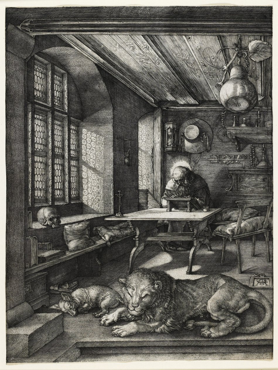 Saint Jerome in His Study by Albrecht Dürer