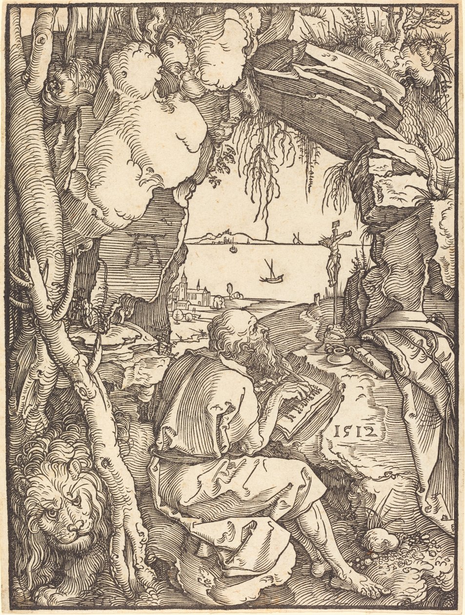 Saint Jerome in a Cave by Albrecht Dürer